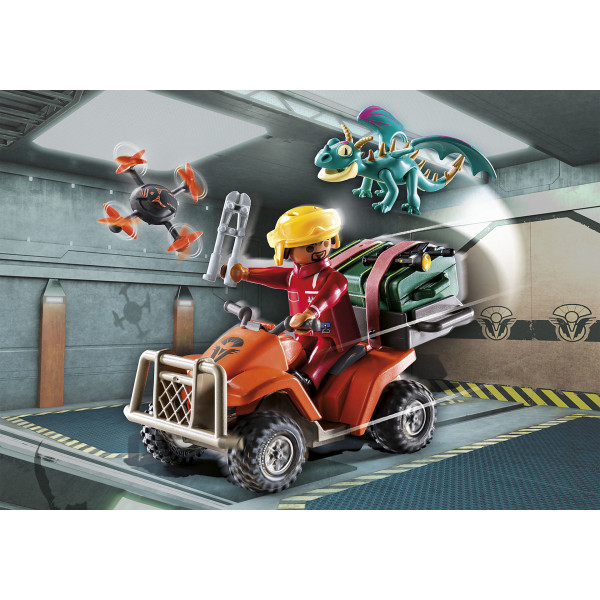 Dragões Playmobil : nove reinos : icaris quad M 2