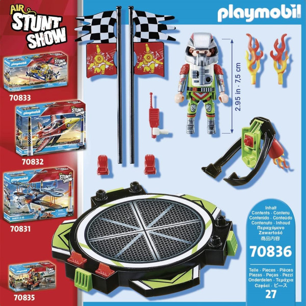 Playmobil air stuntshow mochila M 2