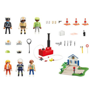 Playmobil meus números: missão de resgate H