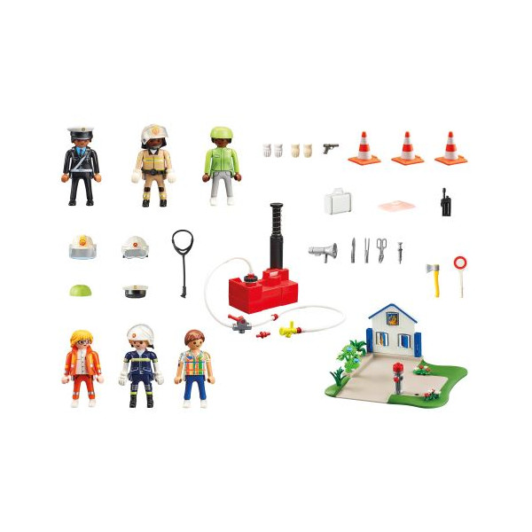 Playmobil my figures: mision de rescate M 2