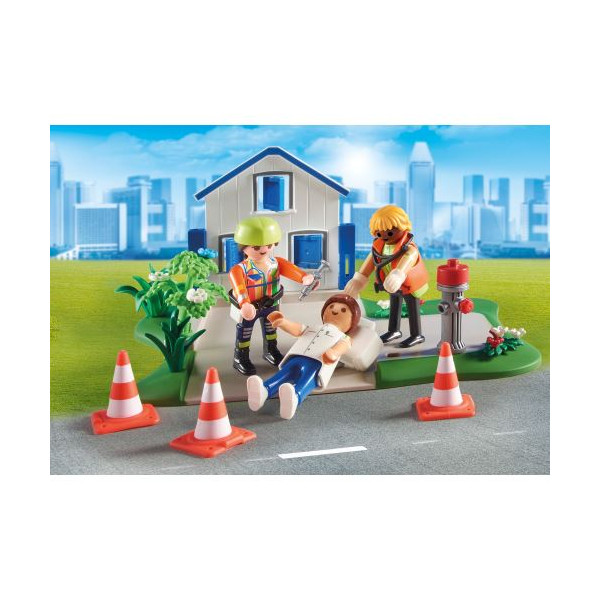Playmobil my figures: mision de rescate M 4
