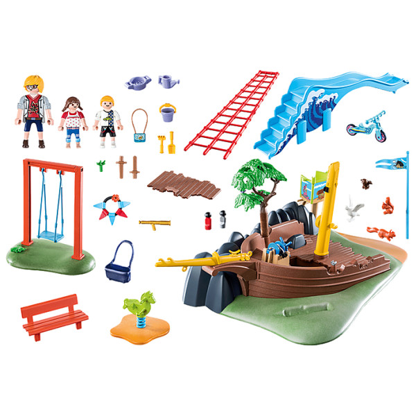 Playmobil city life parque de aventuras con barco naufragado M 2
