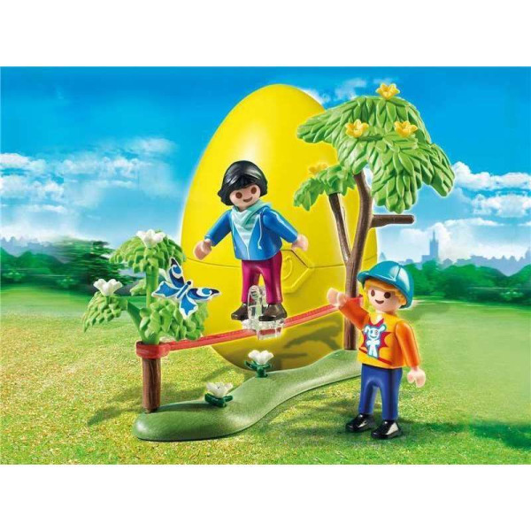 Playmobil huevo de pascua niños equilibristas M 2