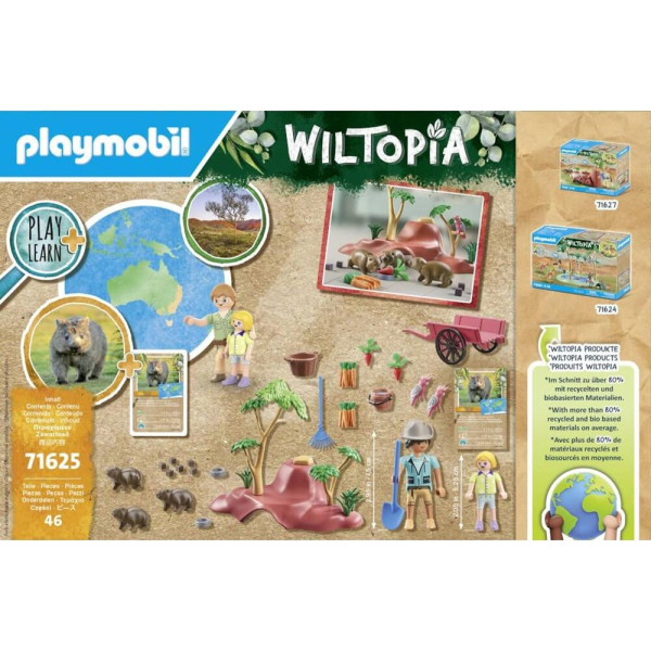 Playmobil wiltopia -  refugio del tejon australiano M 3