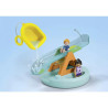 Playmobil junior aqua: isla de baño con tobogán 4