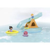 Playmobil junior aqua: ilha de banho com escorregador 5