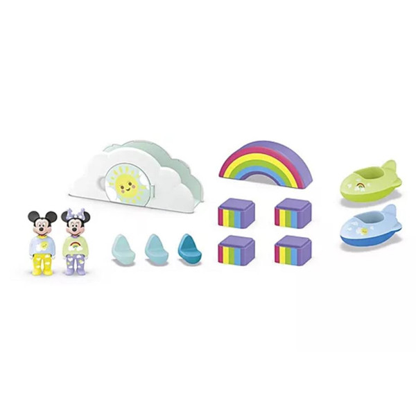 Playmobil júnior: mickey deson e casa minnie nas nuvens M 3