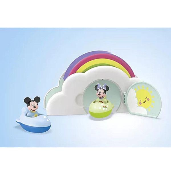 Playmobil júnior: mickey deson e casa minnie nas nuvens M 5