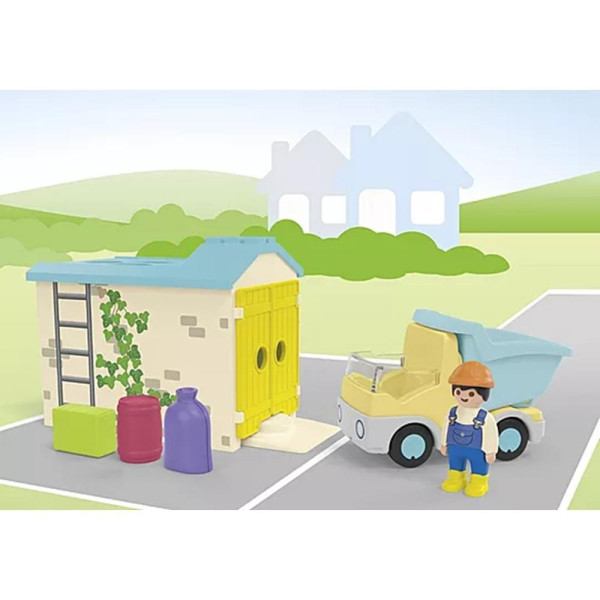 Playmobil júnior caminhão com garagem M 6