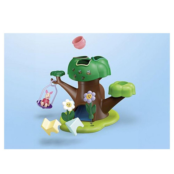 Playmobil junior  disney: winnie the pooh y piglet casa del árbol M 5