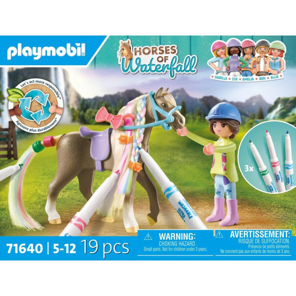 Playmobil set caballo para colorear M 5