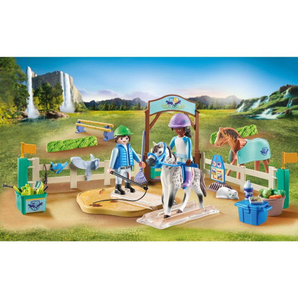 Playmobil moderno escola de equitação M 3