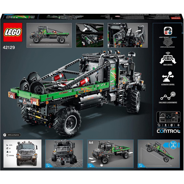 Lego technic camion de trial 4x4 mercedes - benz zetros M 3