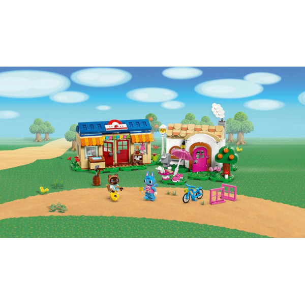Lego animal crossing mininook y la casa de minina M 3