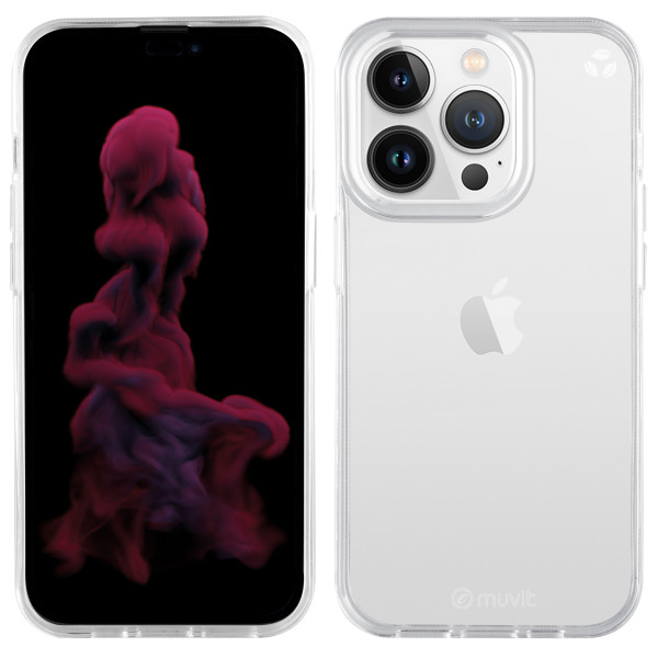Funda muvit recycletek para apple iphone 14 pro transparente M 4