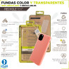 Capa muvit recycletek para samsung galaxy a14 4g - 5g transparente 3