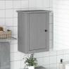 Armario de pared para baño BODO gris 44x30x60 cm 3