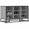 Banco zapatero madera de ingeniería gris sonoma 84x40x53.5 cm 1