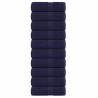 Toallas de jabón 10 uds azul marino 30x30cm 360gsm 100% algodón 1