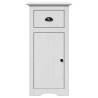 Mueble de baño BODO blanco 44x30x90 cm 4