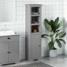 Mueble de baño BODO gris 44x30x160 cm 3