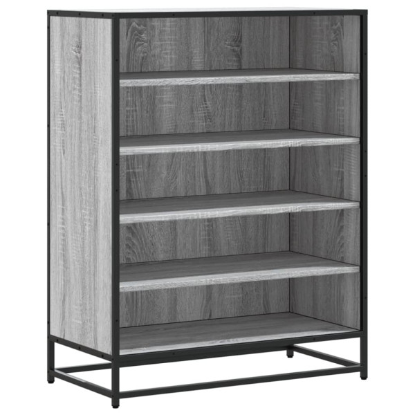 Sapateira 75x38x97.5 cm deriv. de madeira/metal cinzento sonoma M 2