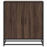 Aparador 68x35x76 cm deriv. de madeira/metal carvalho castanho 4