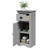 Mueble de baño BODO gris 44x30x90 cm 1