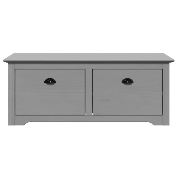 Banco de recibidor BODO gris 114x40x45 cm M 4