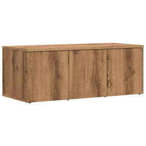 Mueble para TV madera contrachapada roble artisan 80x34x30 cm H