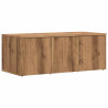 Mueble para TV madera contrachapada roble artisan 80x34x30 cm 2