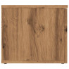 Mueble para TV madera contrachapada roble artisan 80x34x30 cm 5