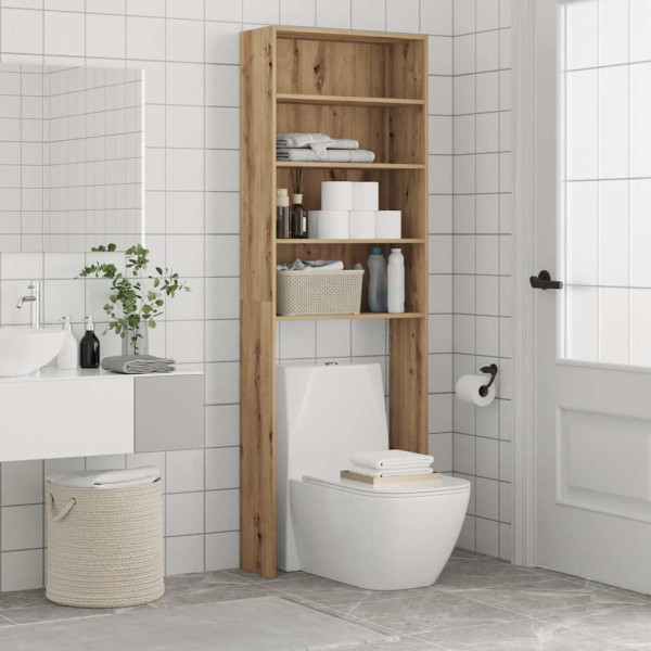 Armário para máquina de lavar roupa carvalho artesanal M 5