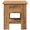 Mesa de centro madera de ingeniería roble artisan 40x40x42 cm 4