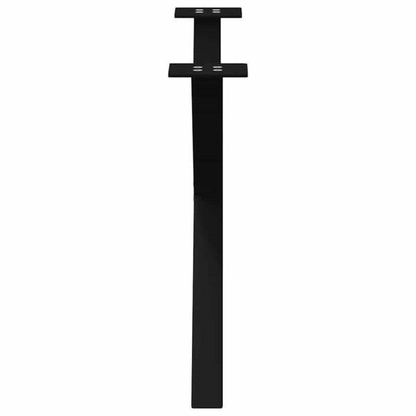 Pés para mesa de centro em formato de X. 2 peças. preto. 70x (42-43) cm. aço M 5