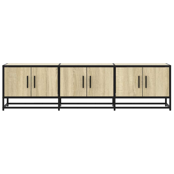 Móvel p/ TV 150x35x41 cm deriv. madeira/metal carvalho sonoma M 4