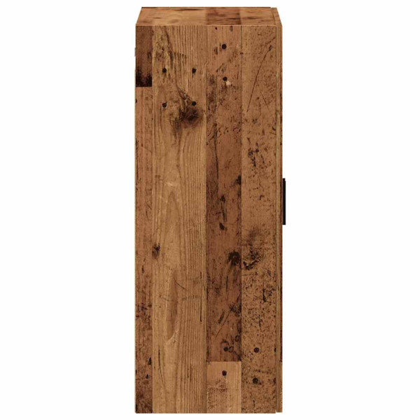 Armario de pared madera de ingeniería envejecida 69.5x34x90 cm M 5