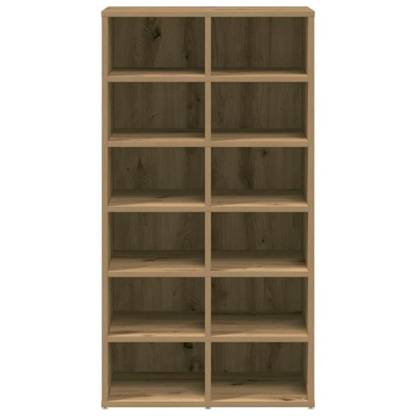 Mueble zapatero madera contrachapada roble artisan M 4