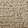 Alfombra ZIZUR apariencia yute interior exterior beige 80x250cm 5
