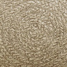 Alfombra ZIZUR aspecto yute interior/exterior beige Ø 120 cm 5