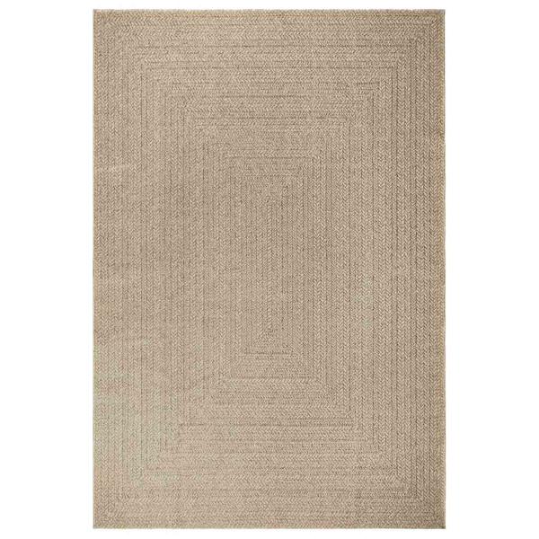Alfombra ZIZUR aspecto yute interior/exterior beige 200x290 cm M 2