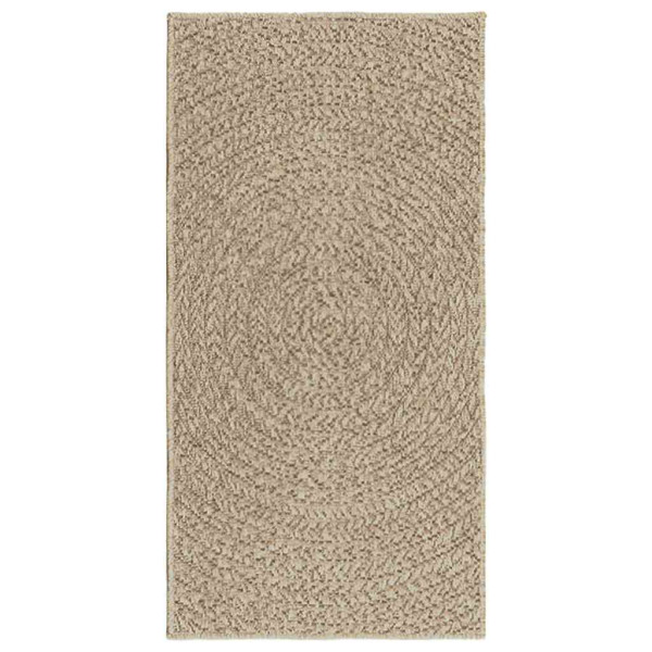 Alfombra ZIZUR apariencia yute interior exterior beige 60x110cm M 2