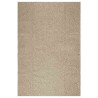 Alfombra ZIZUR aspecto yute interior/exterior beige 160x230 cm 2