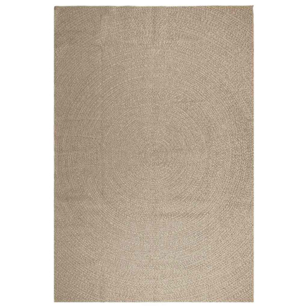 Alfombra ZIZUR aspecto yute interior/exterior beige 240x340 cm M 2