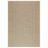 Alfombra ZIZUR aspecto yute interior/exterior beige 140x200 cm 2