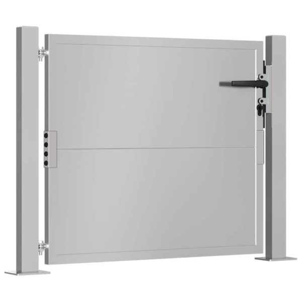 Puerta de jardín acero corten 105x80 cm M 3