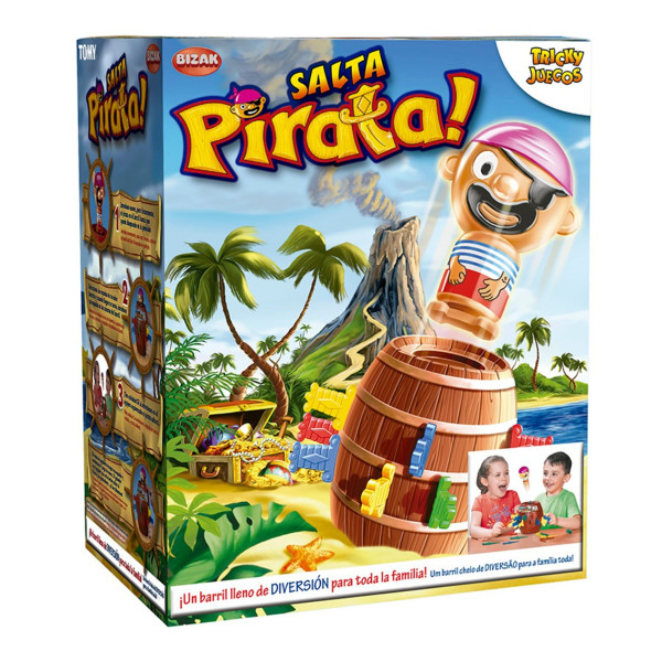 Juego tricky salta pirata D
