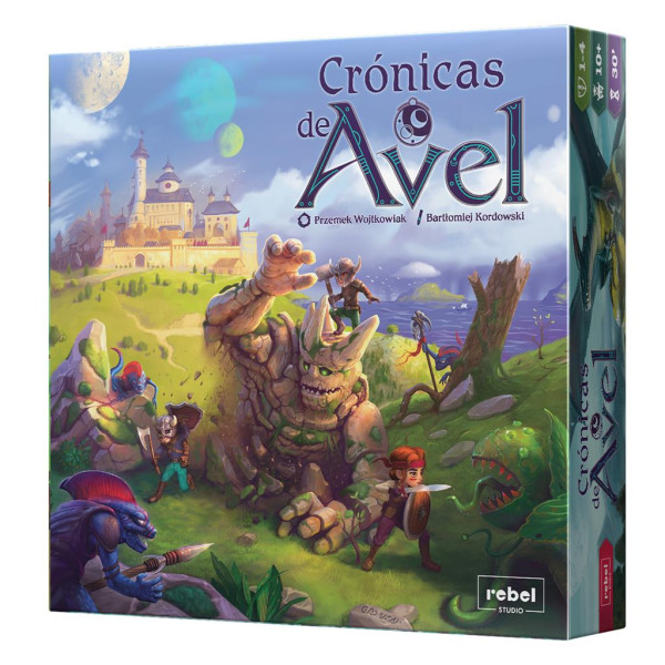 Juego de mesa cronicas de avel pegi 8 D