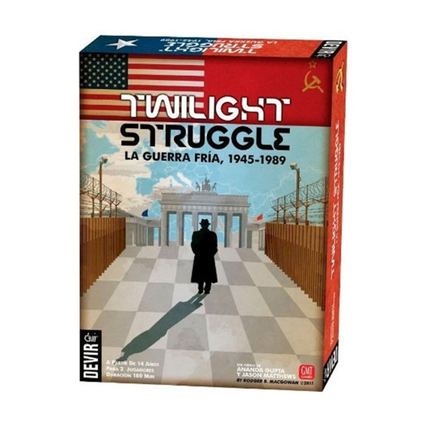 Juego de mesa devir twilight struggle: la guerra fría pegi 14 D