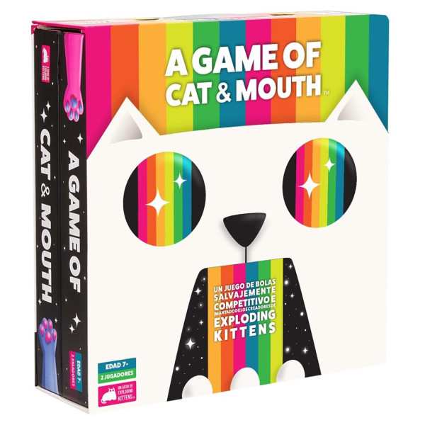 Juego de mesa a game of cat and mouth pegi 7 D